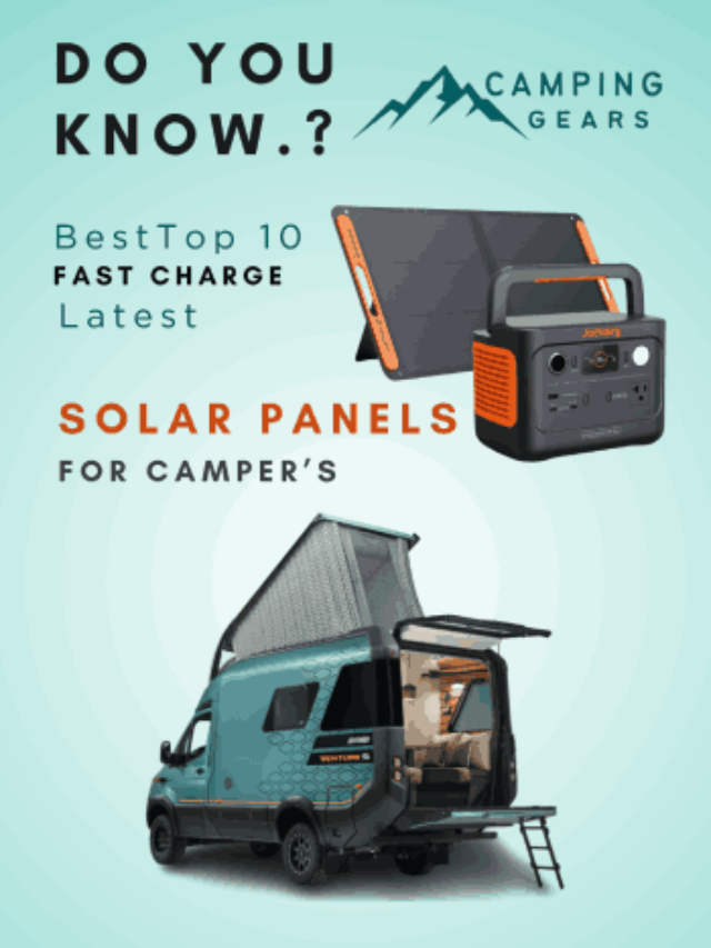 Discover the Top Solar Panels for Camping power stations